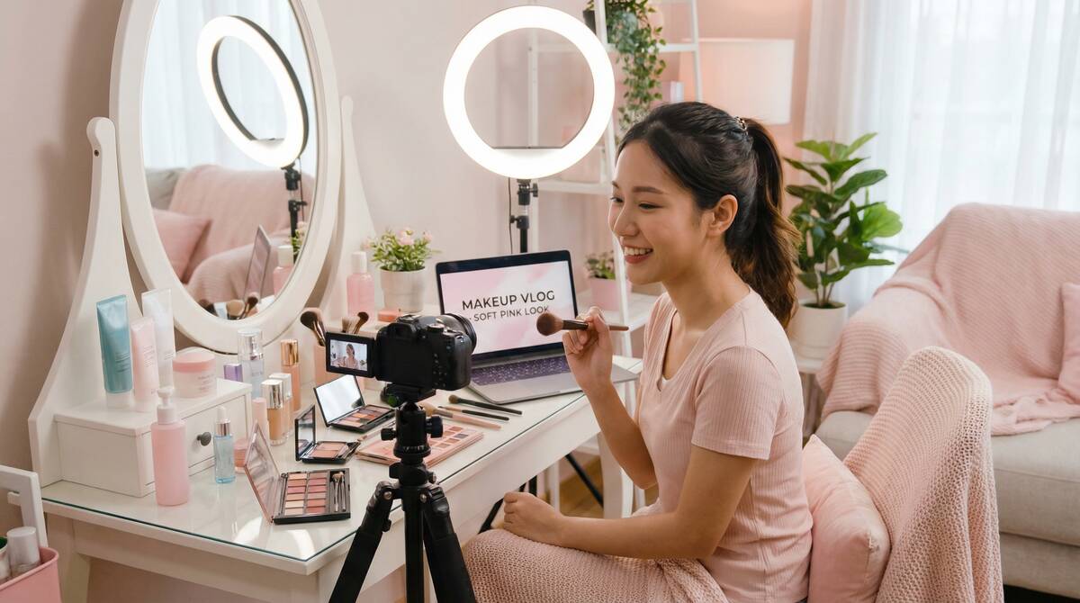 自慰喷水美妆教程视频